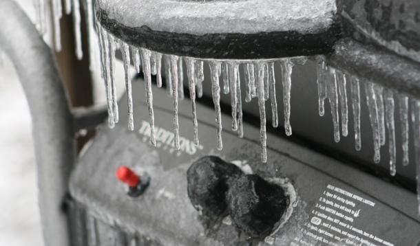 winter grilling