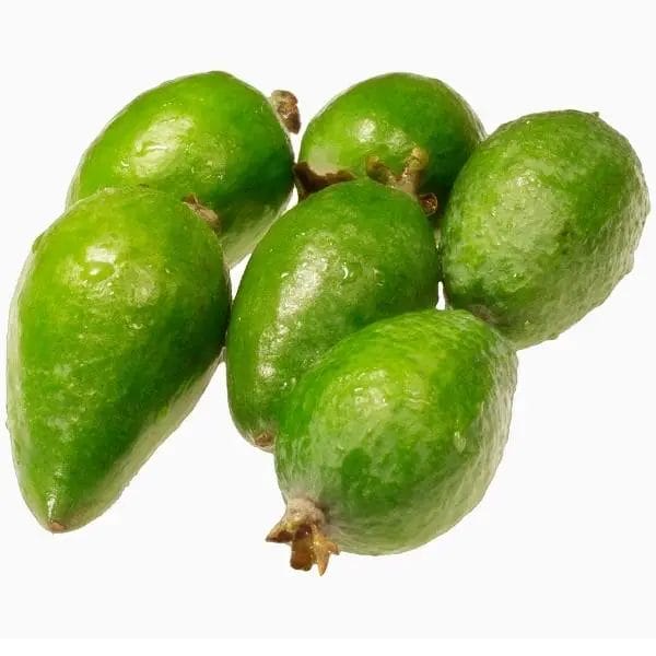 Brazilian guava (Psidium guineense, also known as Castilian guava, sour guava, and Guinea guava)