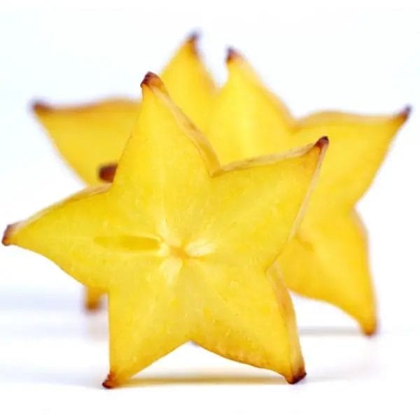 Carambola (Averrhoa carambola, also known as star fruit, five finger, and belimbing)
