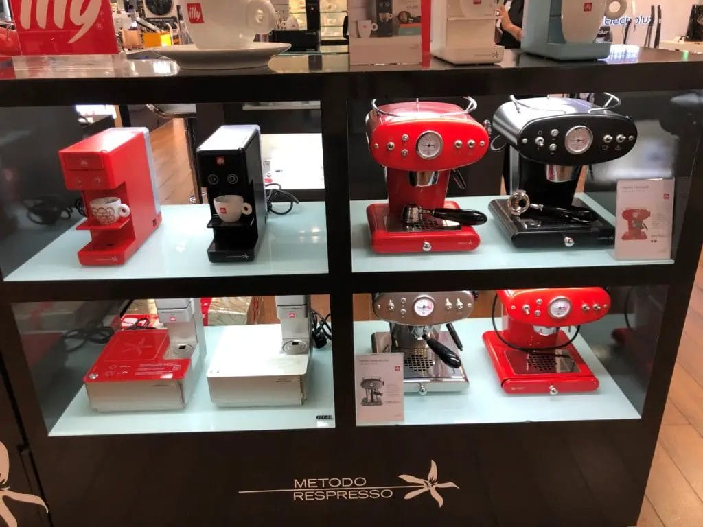 Coffee machines for sale. 