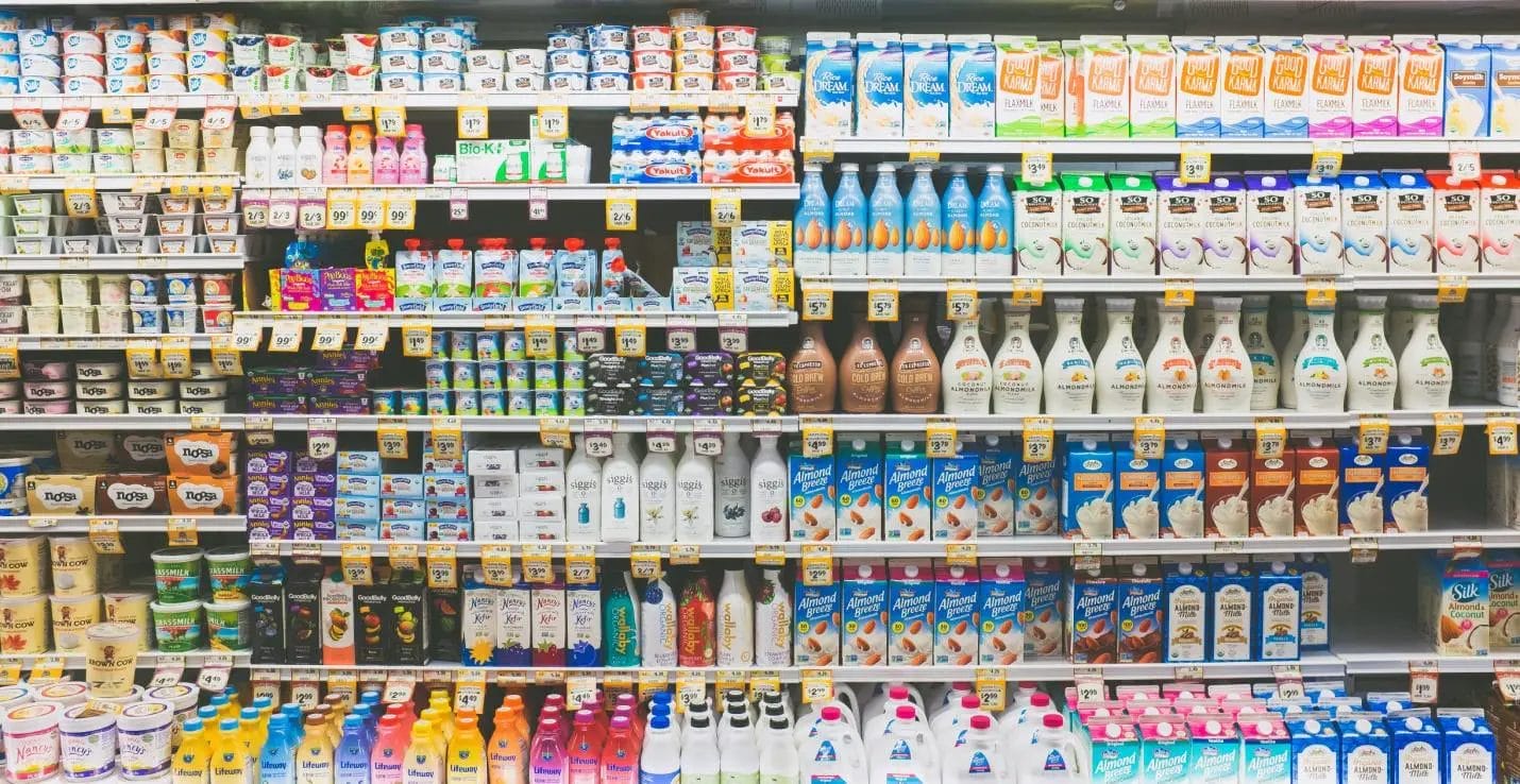 Dairy versus plant-based milk
