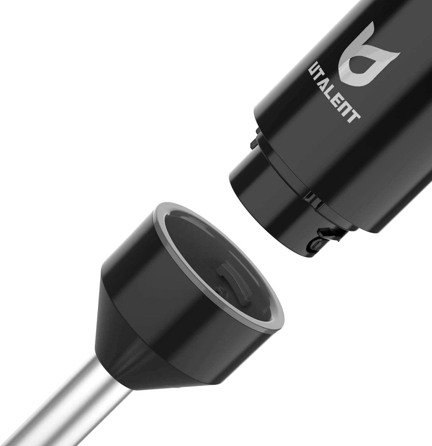 Cordless Hand Blender, UTALENT Variable Speed Immersion Blender Rechargeable, with Fast Charger, 500ml Chopper, 600ml container, Egg Whisk, for Smoothies, Baby Food and Soups – Black Cordless Hand Blender, UTALENT Variable Speed Immersion Blender Rechargeable, with Fast Charger, 500ml Chopper, 600ml container, Egg Whisk, for Smoothies, Baby Food and Soups – Black
